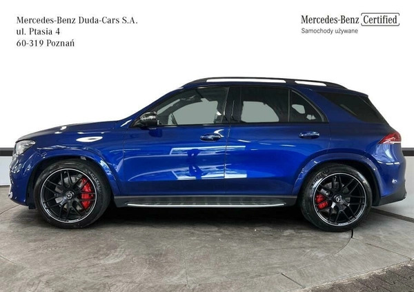 Mercedes-Benz GLE cena 559900 przebieg: 65300, rok produkcji 2021 z Poznań małe 596